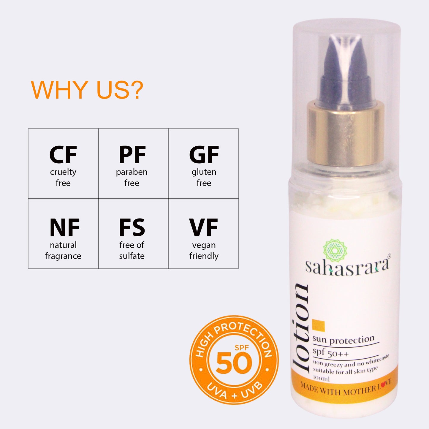 Sun Protection ( SPF 50+++ )