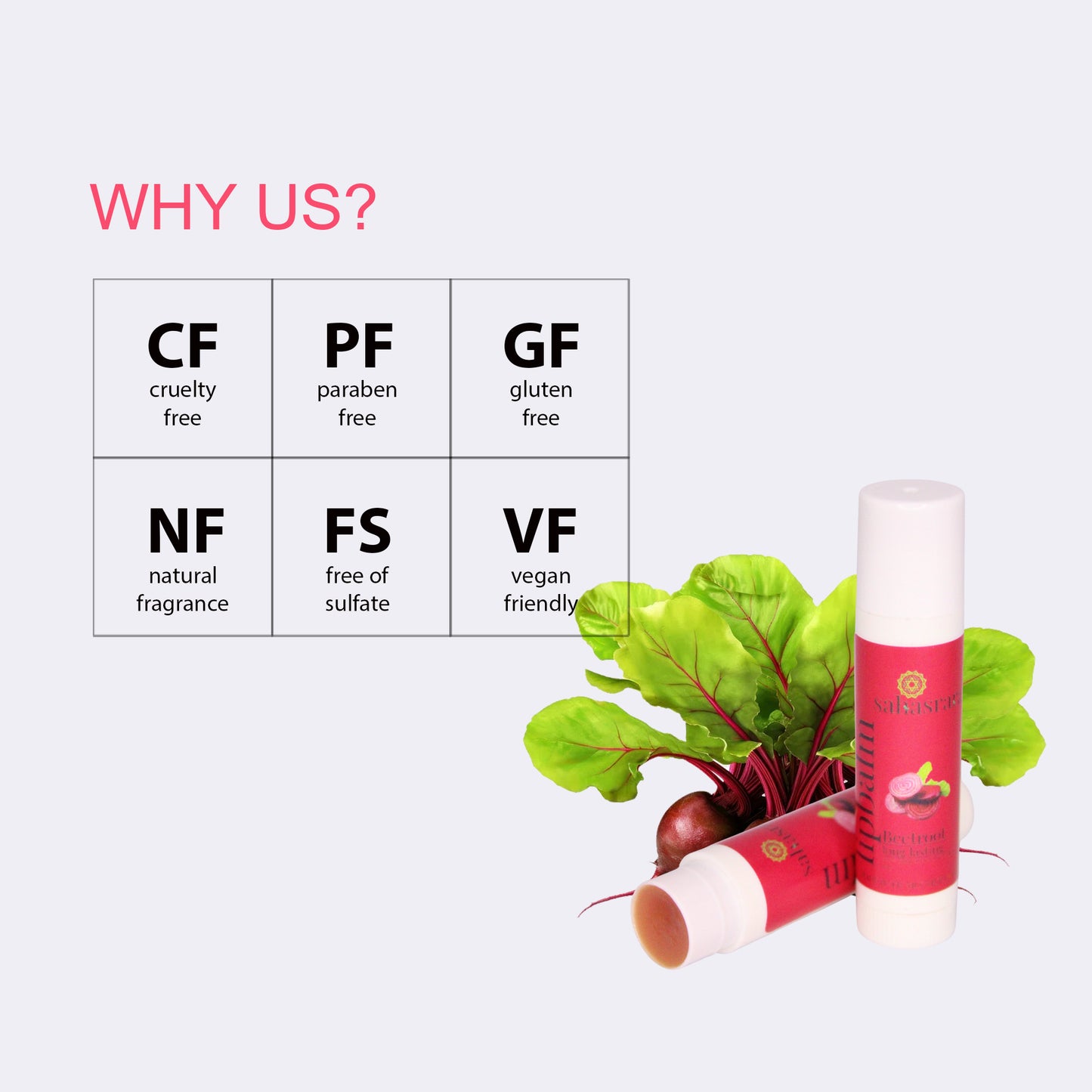 Beetroot Lip Balm – Natural Tint & Deep Moisture