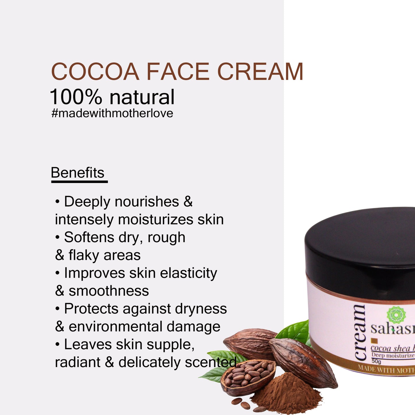 Cocoa Shea Butter Cream | For Dry & Sensitive Skin