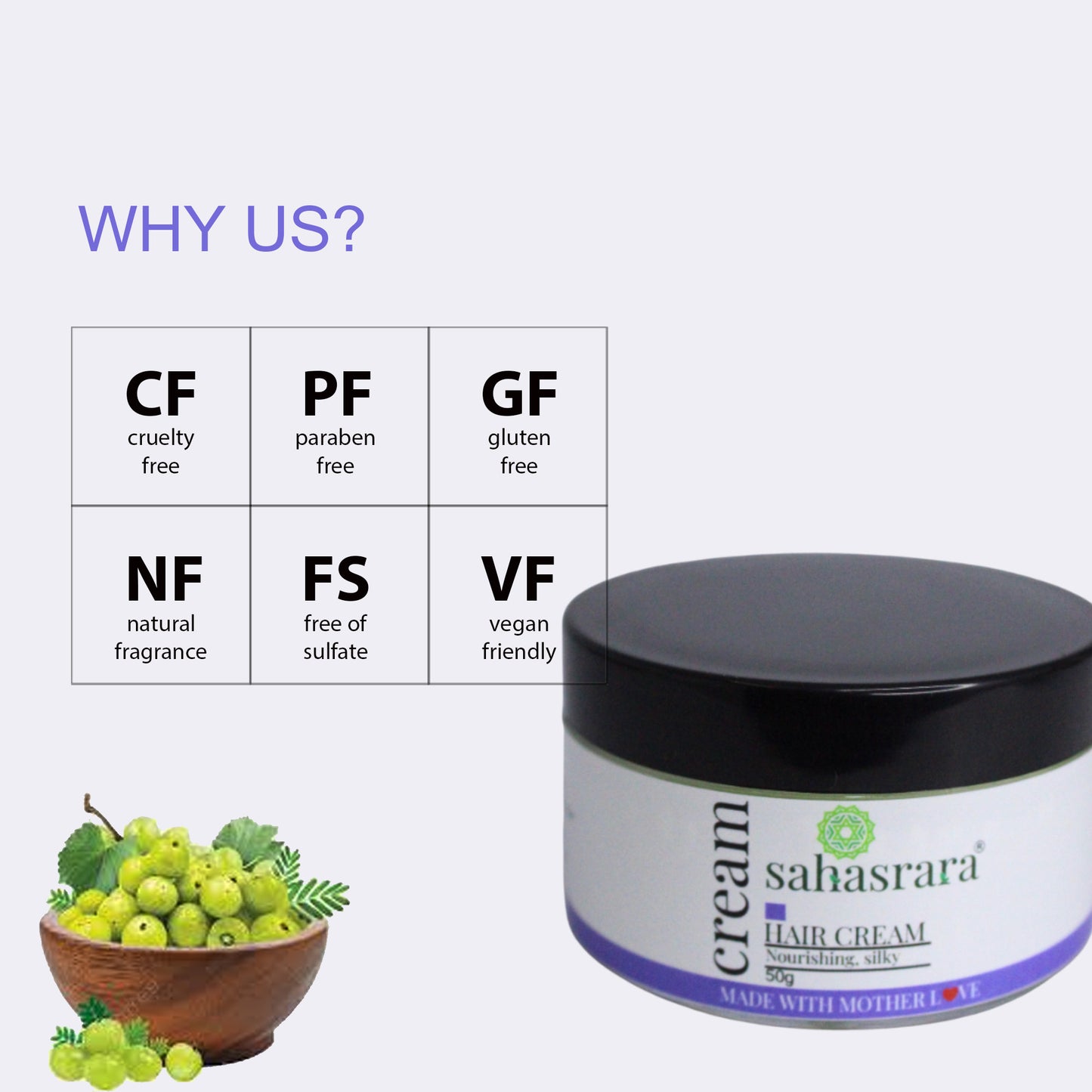 Hair Cream – Frizz Control & Daily Styling Nourishment