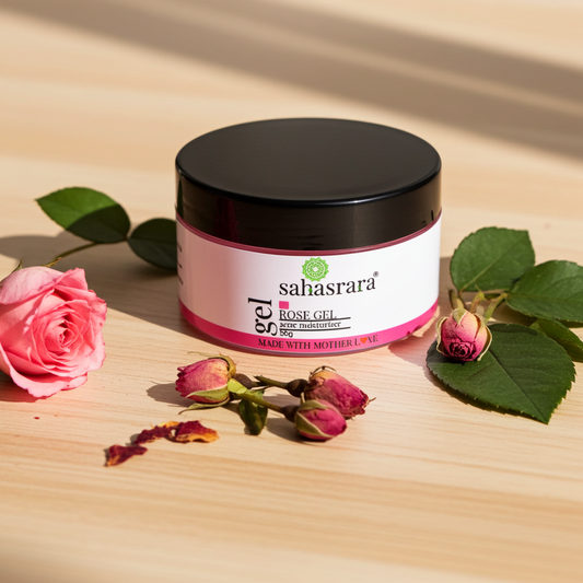 Pure Rose Gel – Hydrating & Brightening Skin Gel | Sahasrara