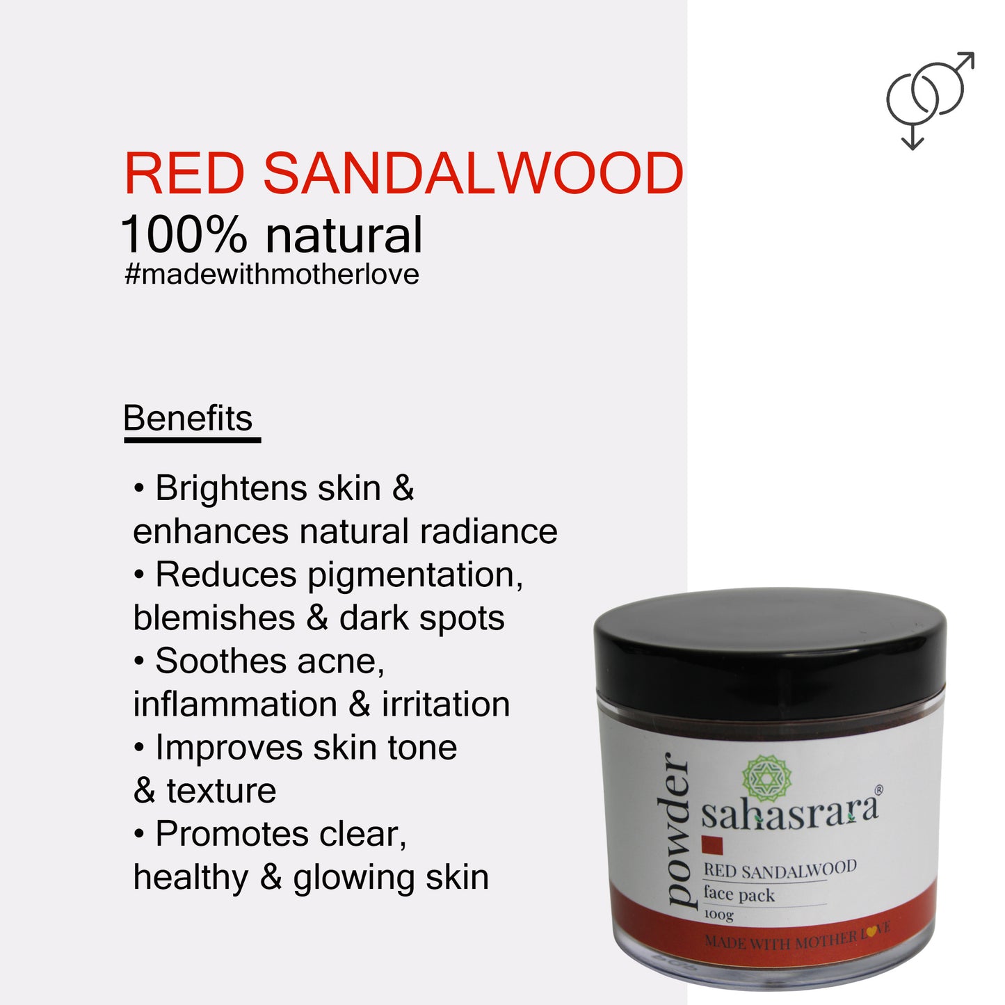 Red Sandalwood | Natural Brightening & Acne Care