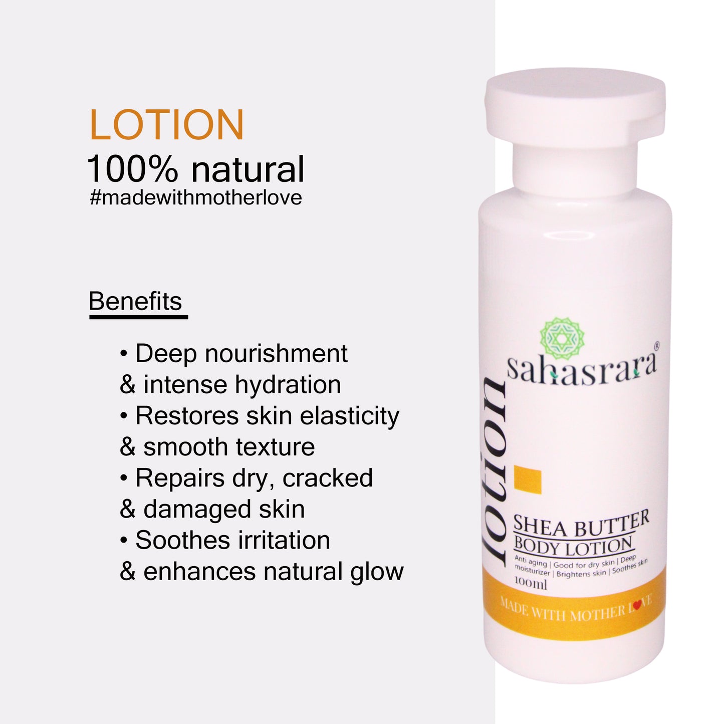 Shea Butter Body Lotion – 24H Nourishing Hydration