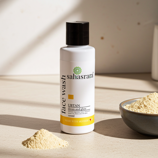 Ubtan Face Wash – Tan Removal & Natural Glow