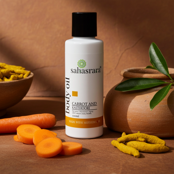 CARROT & KASTHOORI FACE & BODY OIL