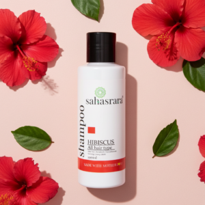 Hibiscus Shampoo – Hair Fall Control & Shine