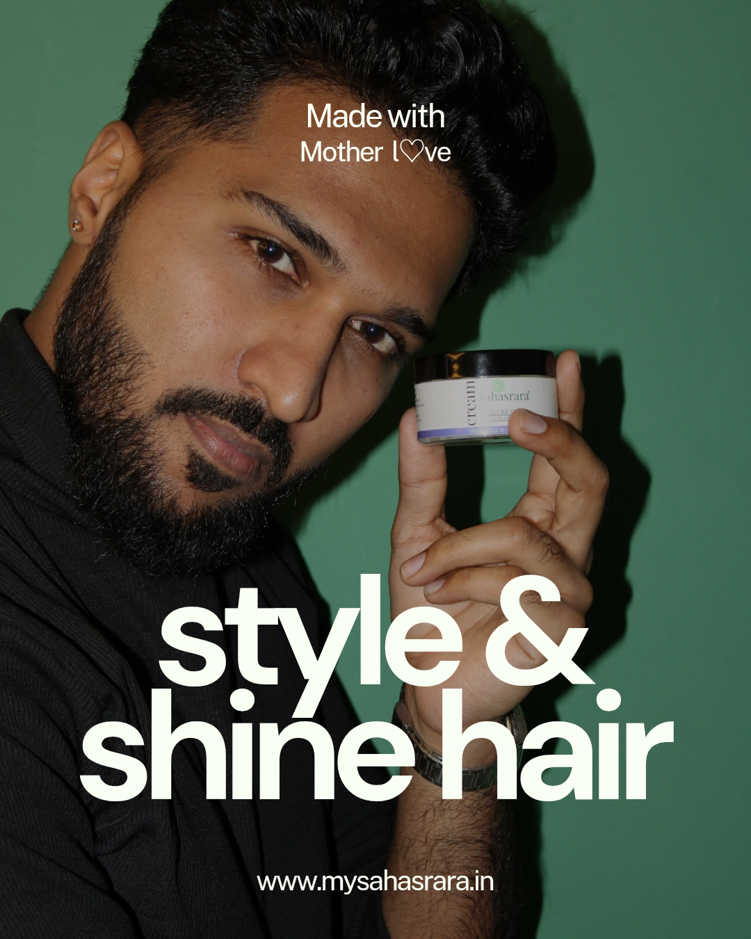 HAIR CREAM – FRIZZ CONTROL & DAILY STYLING NOURISHMENT - Image 4