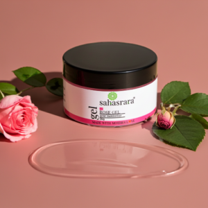 Pure Rose Gel – Hydrating & Brightening Skin Gel | Sahasrara