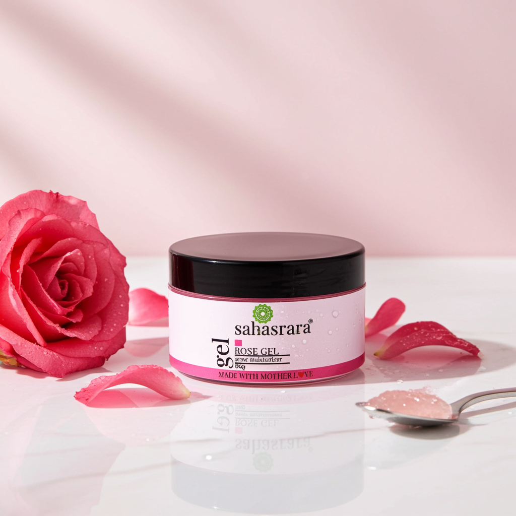 PURE ROSE GEL – HYDRATING & BRIGHTENING SKIN GEL | SAHASRARA